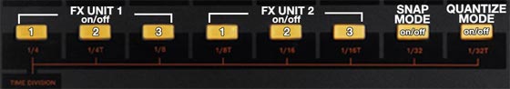 MPD32 FX on/off