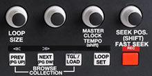 Picture of the knobs on the MPD32