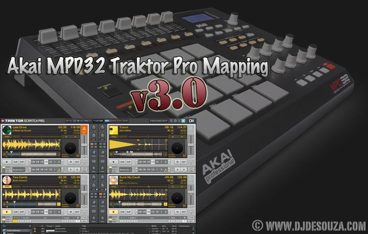 De Souza's MPD32 Traktor Pro Mapping